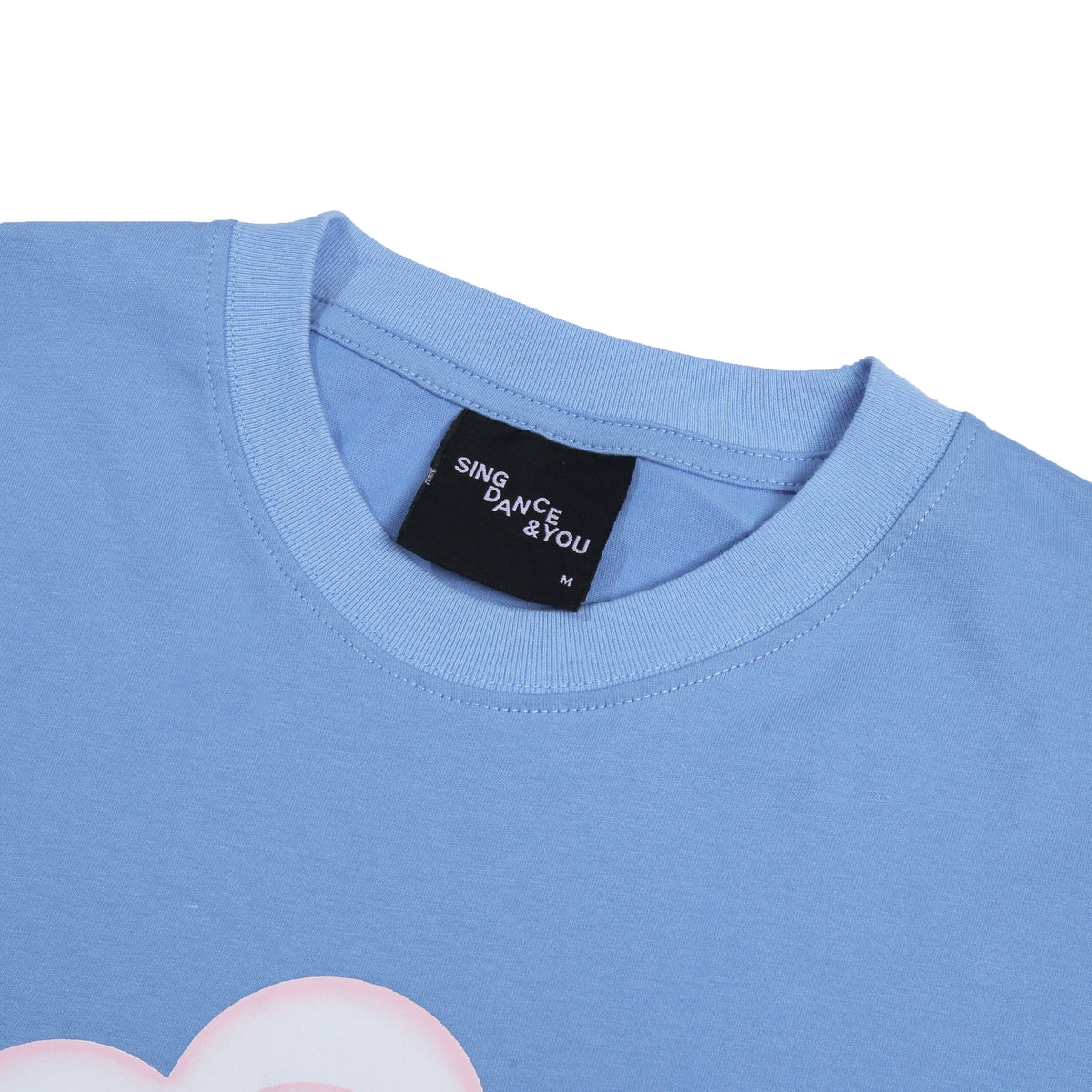 Salon RnB - Bubble Logo Tee - T-Shirt - Boxy Tee - Blue-3