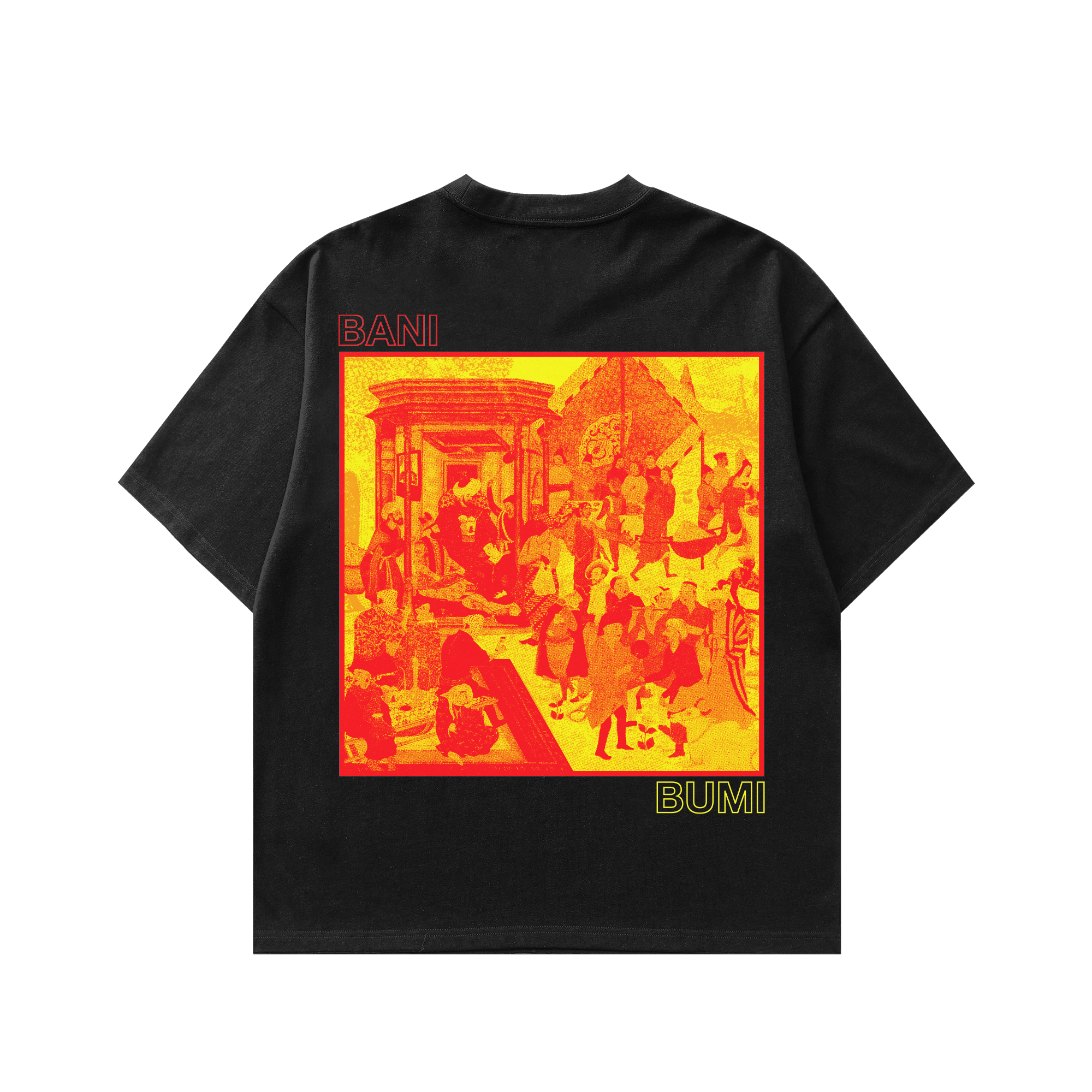 Polka Wars - Bani Bumi - T-Shirt - Black-2
