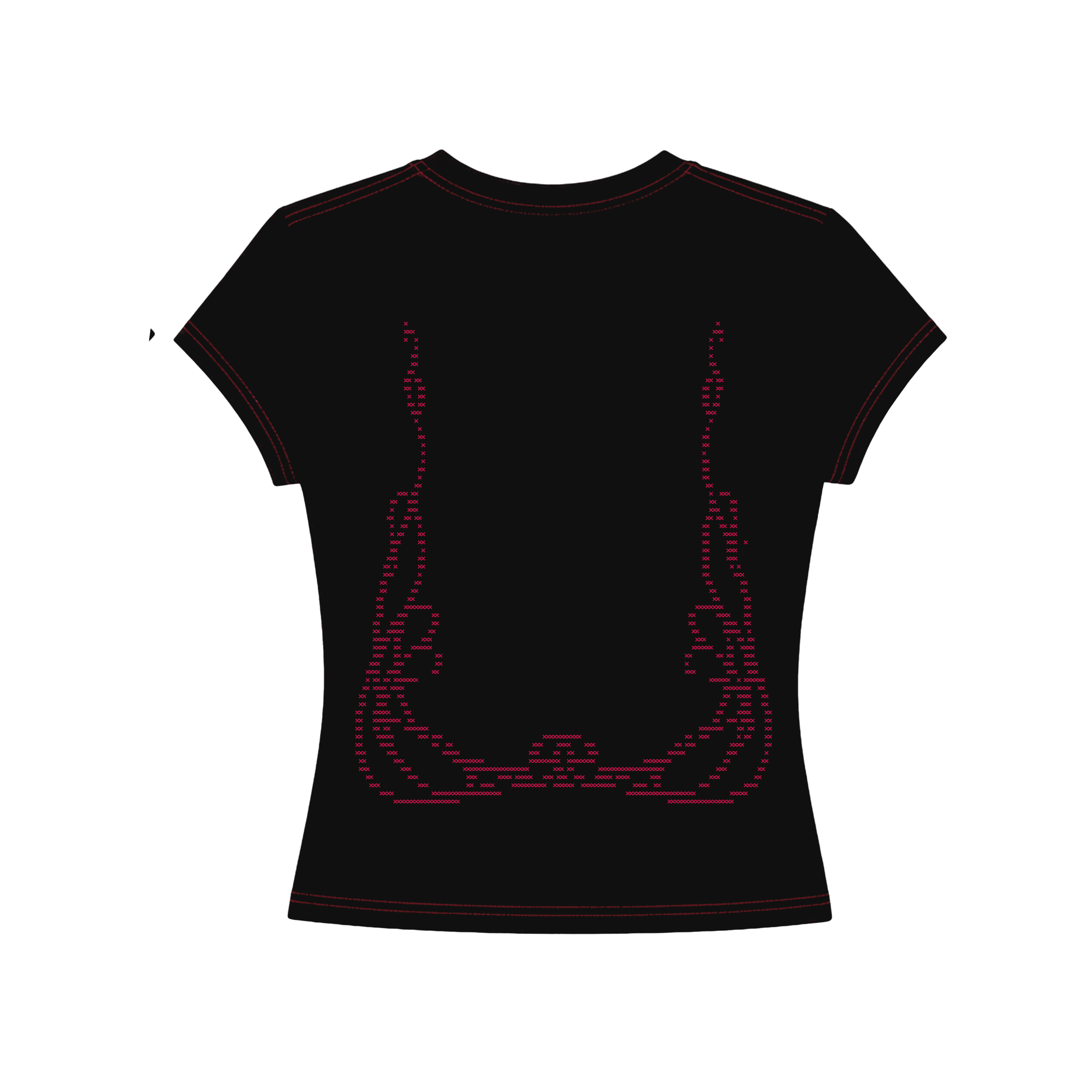 Natasha Udu - Coquette - T-shirt - Mesh Top - Black-2