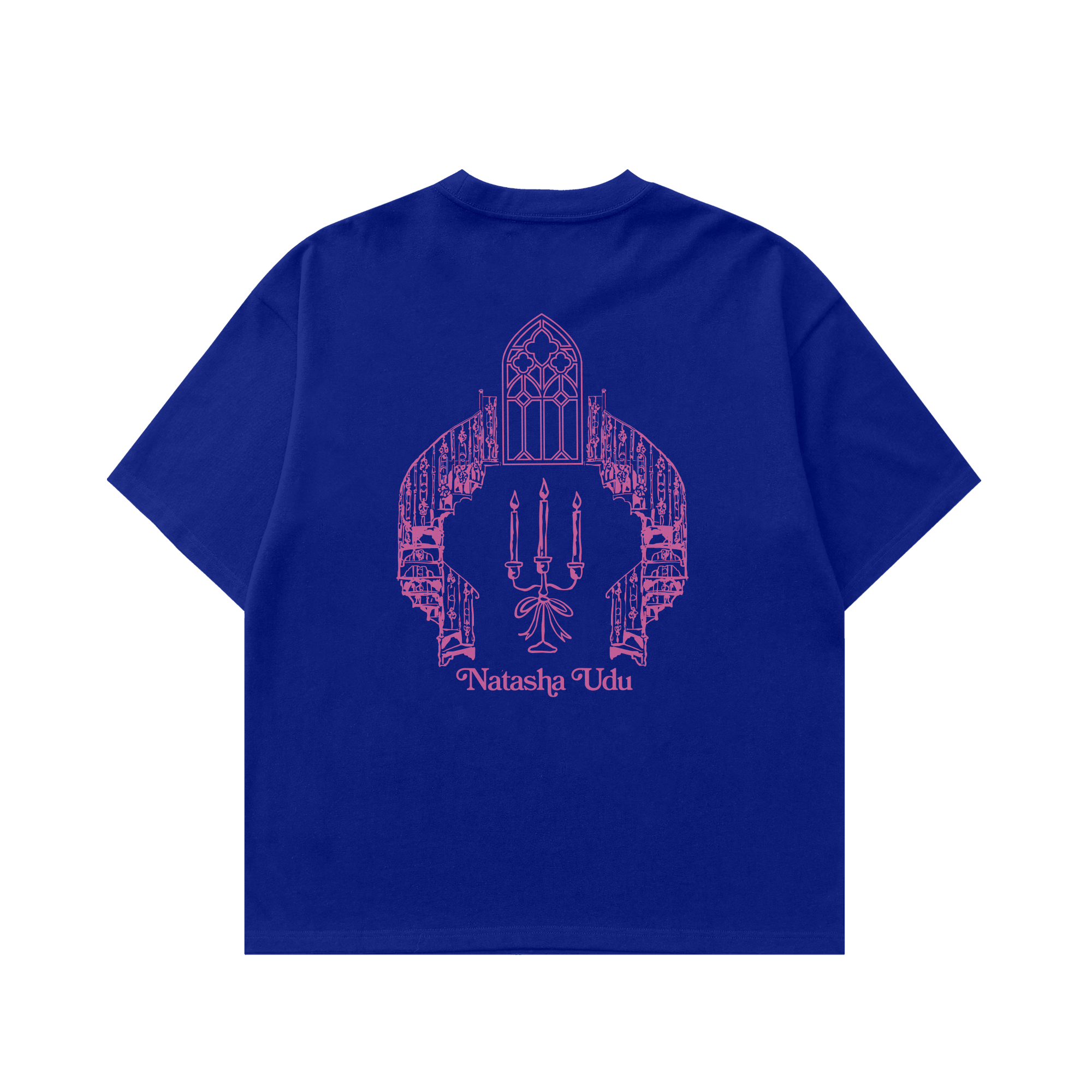 Natasha Udu - Mugshot - T-Shirt - Regular Tee - Royal Blue-2