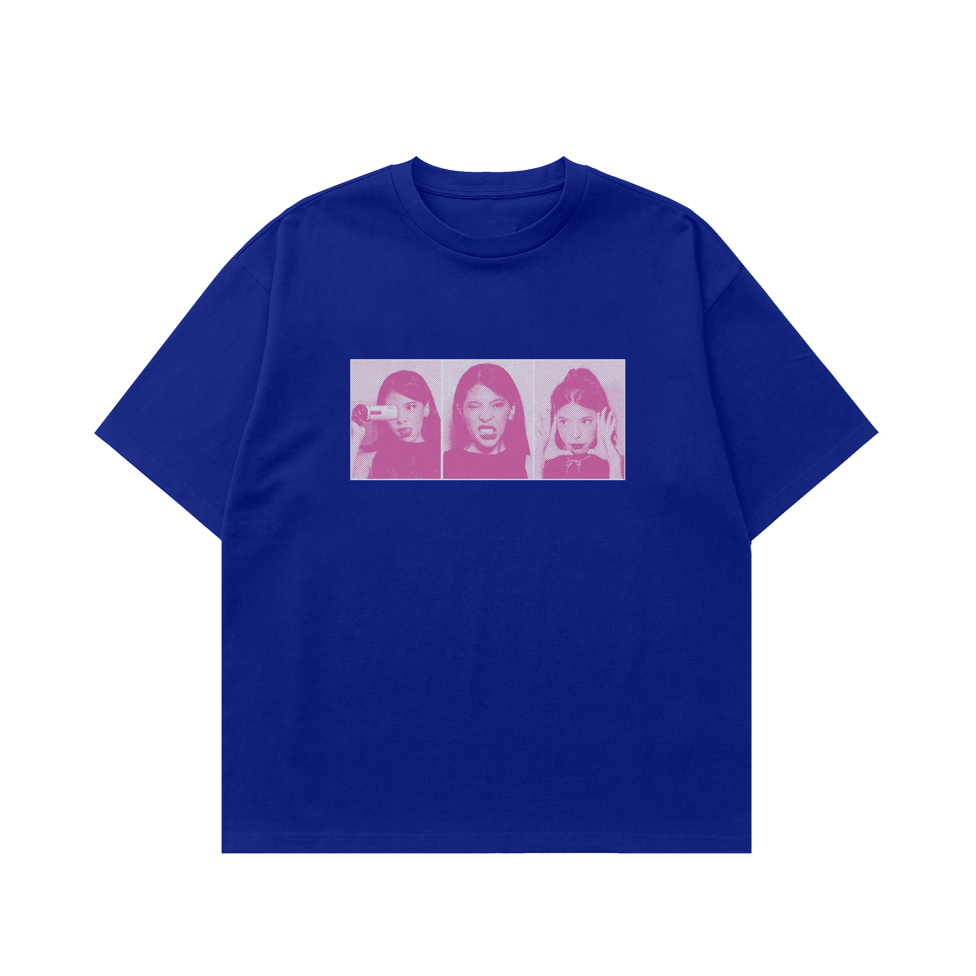Natasha Udu - Mugshot - T-Shirt - Regular Tee - Royal Blue