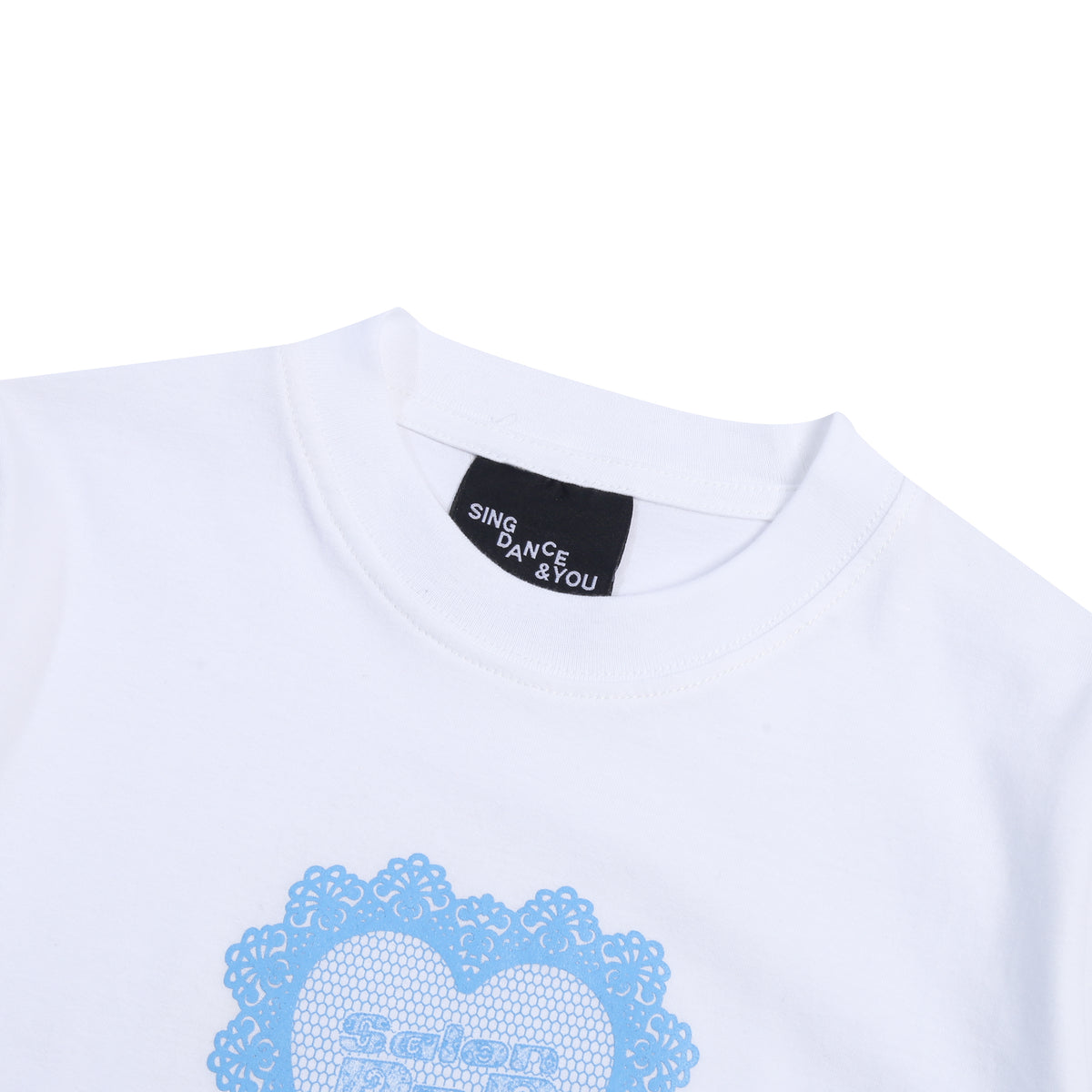 Salon RnB - Logo Tee - T-Shirt - Baby Tee - White-3