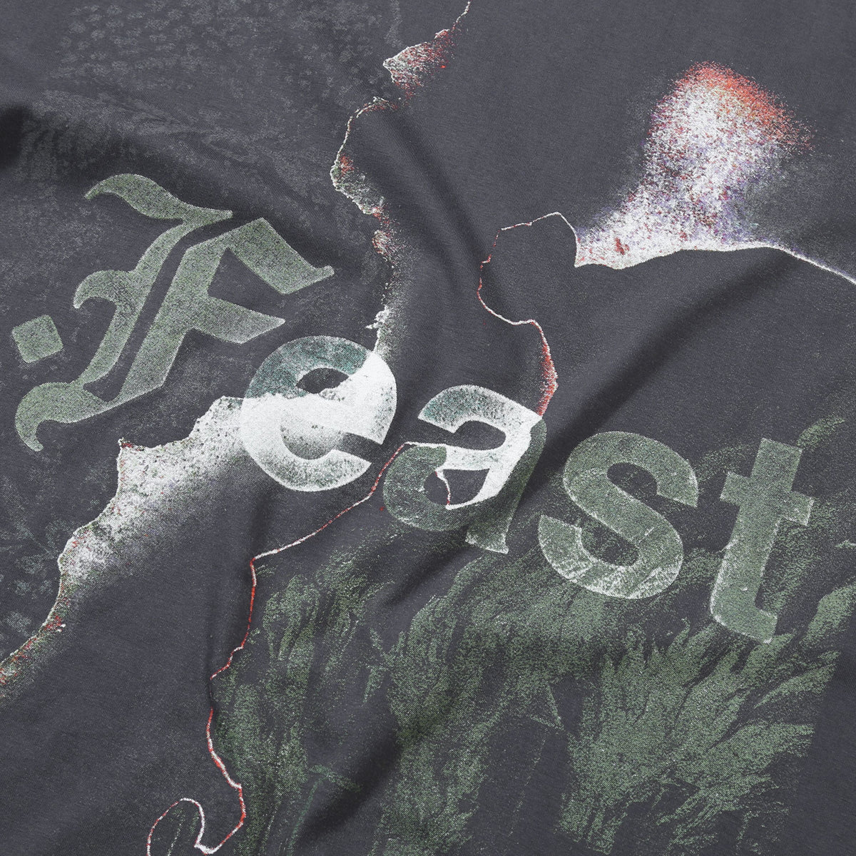 .Feast - Burnt - T-Shirt - Regular - Grey-3