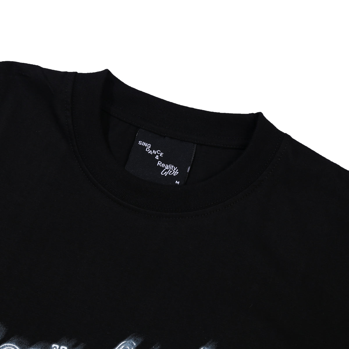 Reality Club - Chrome Logo - T-Shirt - Boxy Tee - Black-3