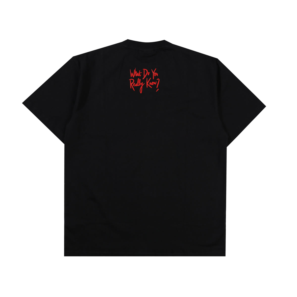 Reality Club - Really Know - T-Shirt - Regular - Black-2