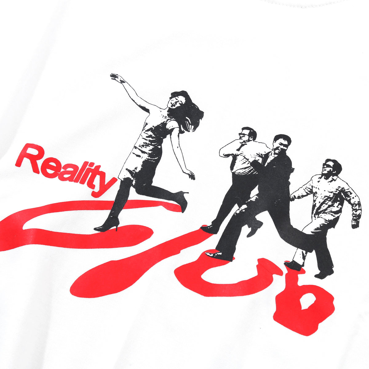 Reality Club - Run - T-Shirt - Regular - Broken White-3