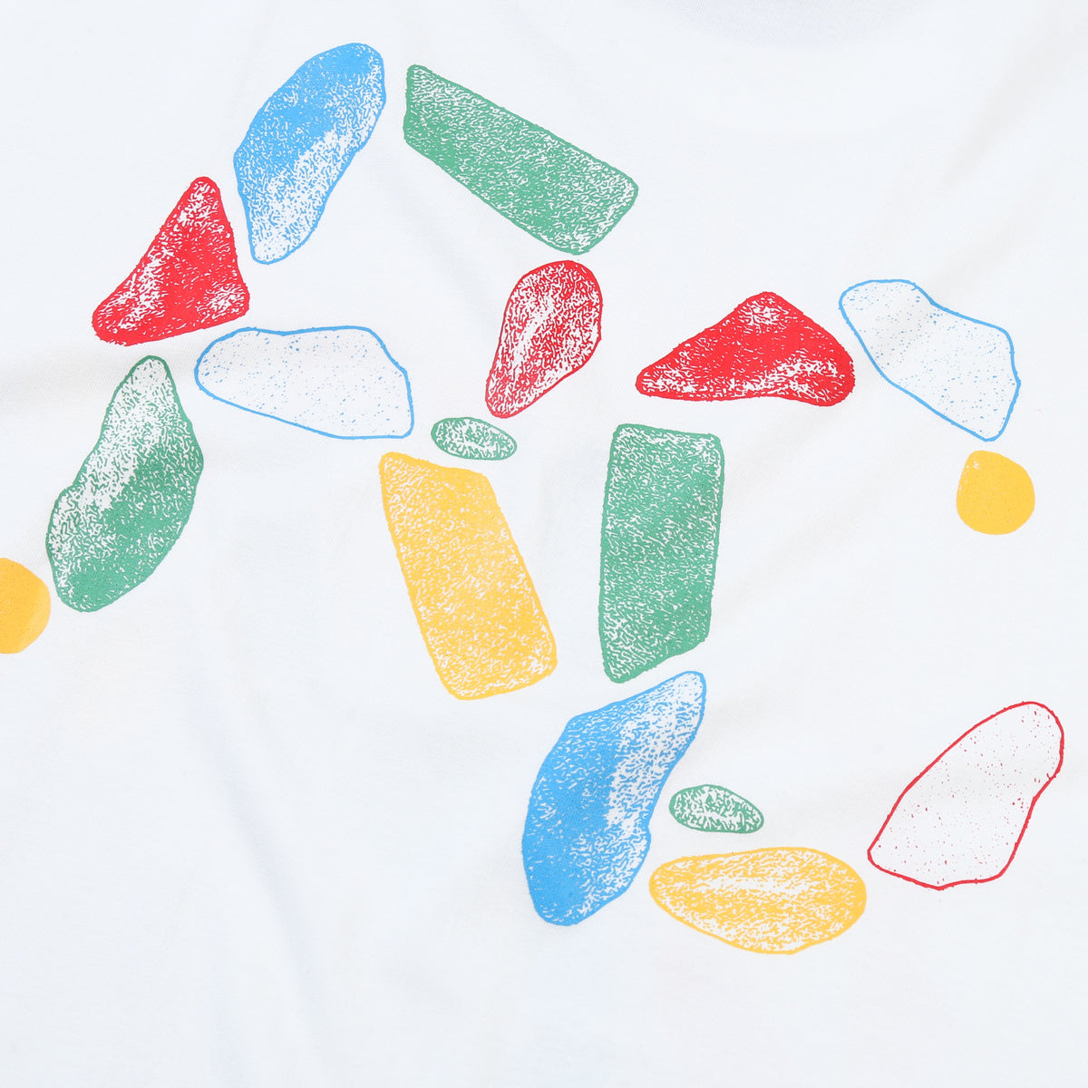 Reality Club - Stone Logo - T-Shirt - Regular - Broken White-4