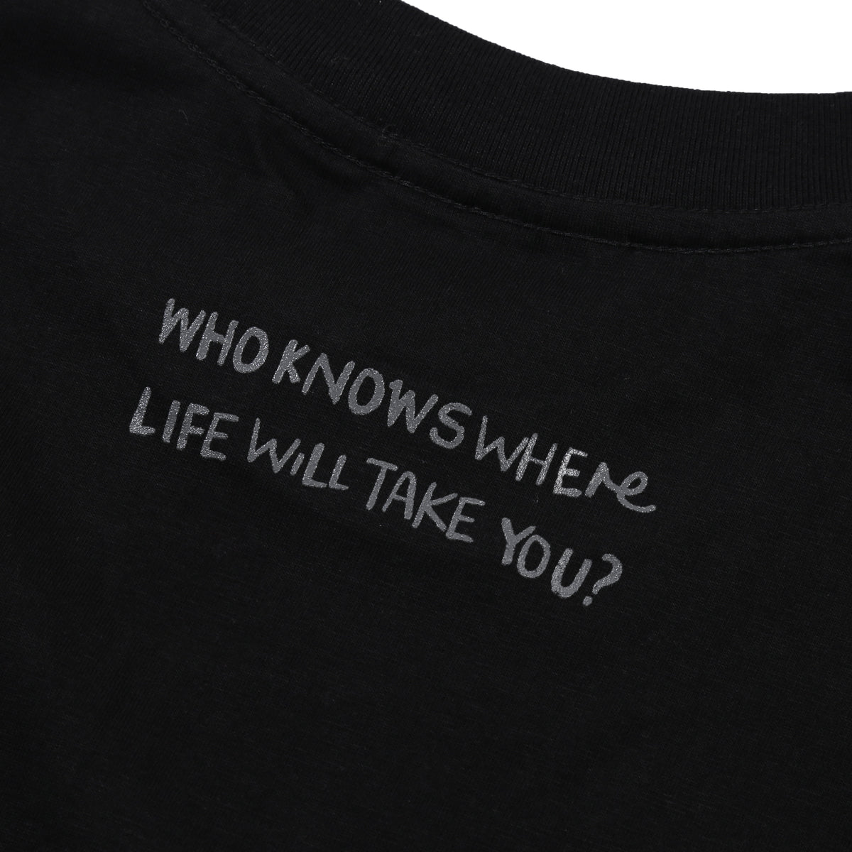 Reality Club - Who Knows - T-Shirt - Regular - Black-4