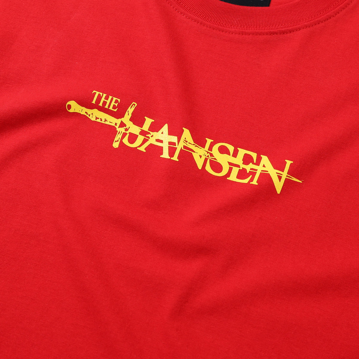 The Jansen - Swords - T-Shirt - Boxy Tee - Red-3