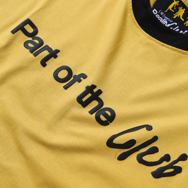 Reality Club - The Club - Ringer T-shirt - Yellow-4