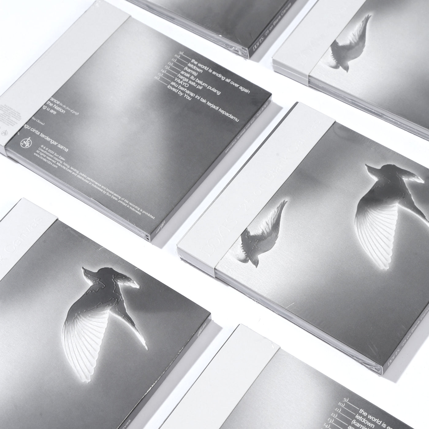 Hindia - Doves - Companion Book Bundle — size chart
