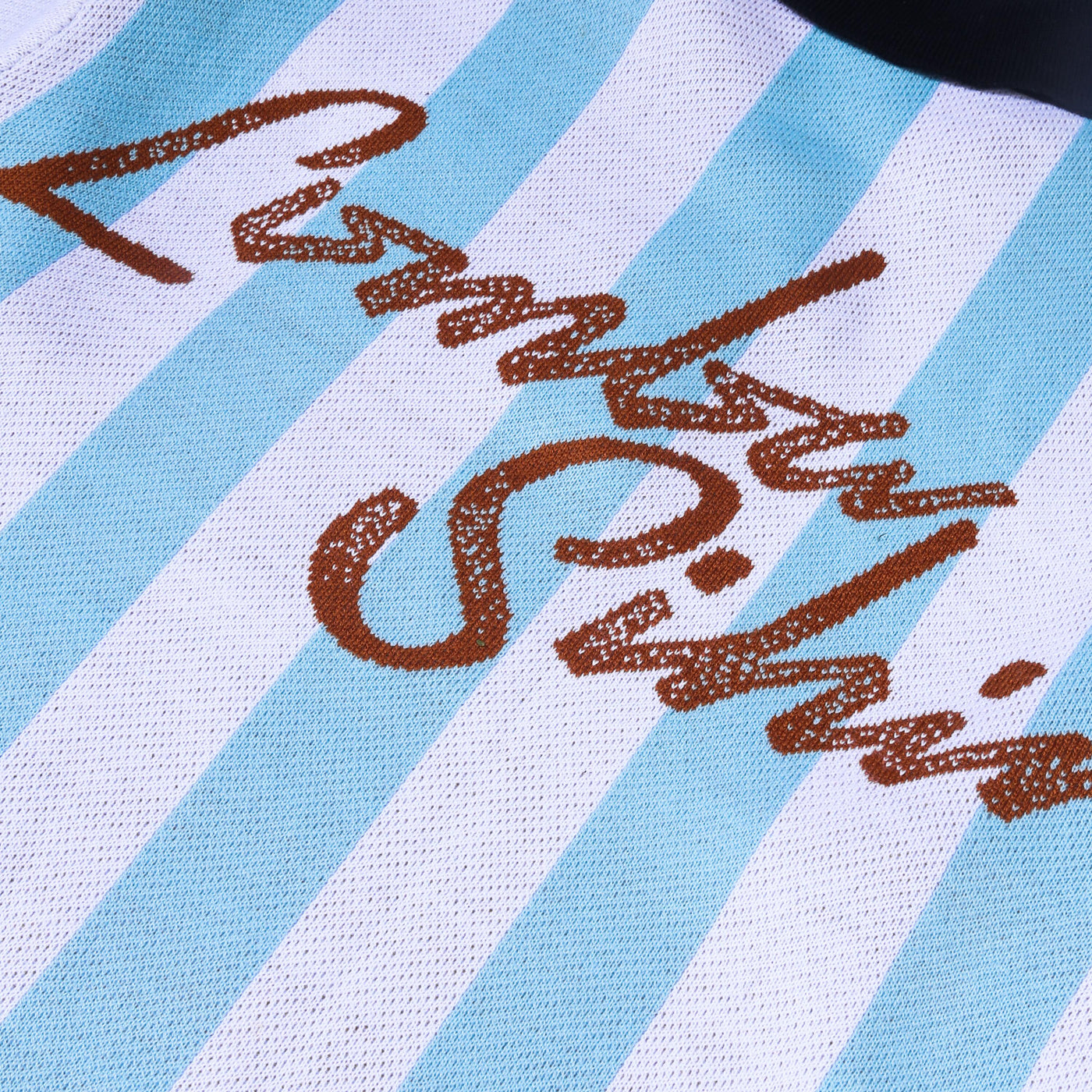 Lomba Sihir - Athletic Club - Knit Jersey - White — size chart