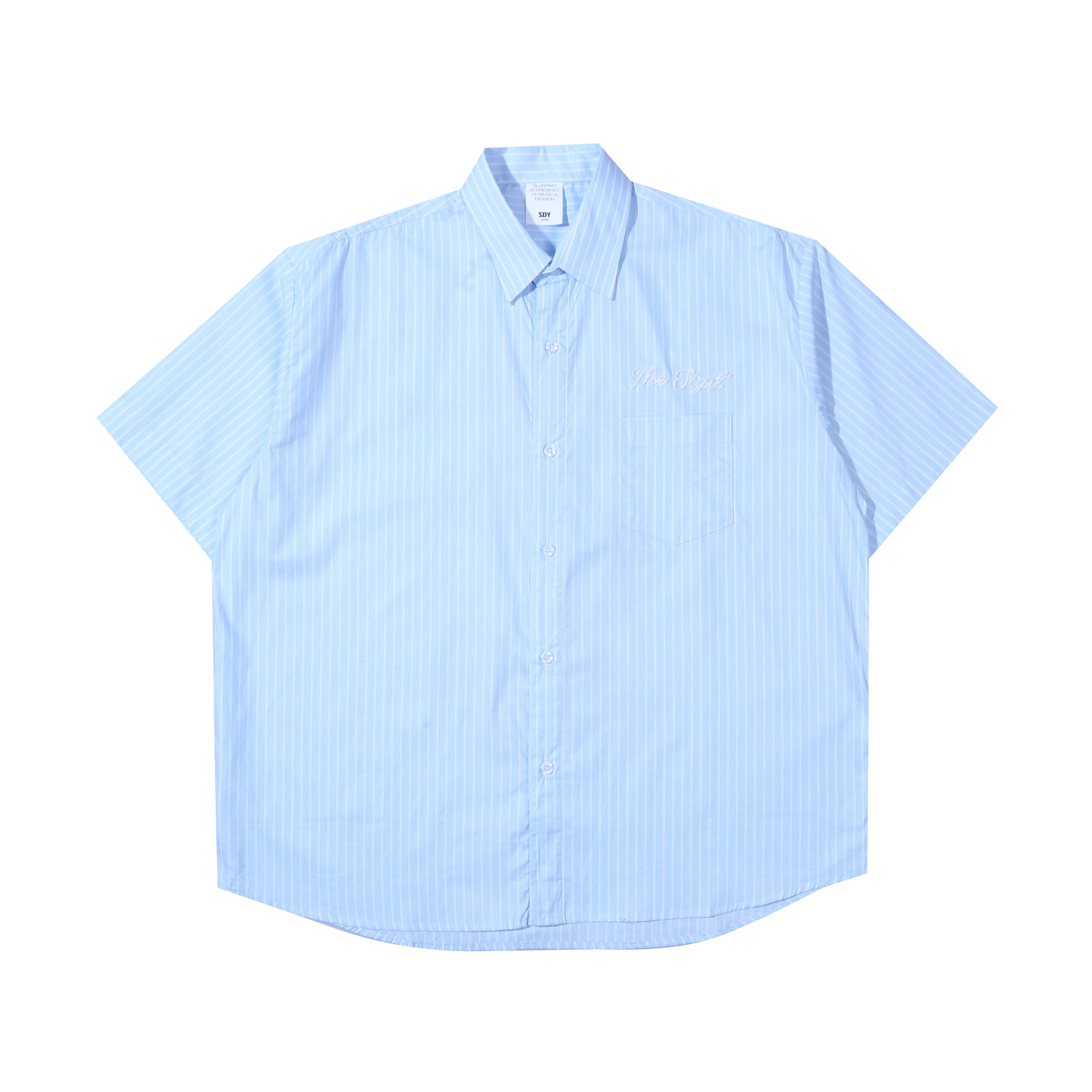 The Sigit - Wrangler - Short Sleeve Shirt - Light Blue