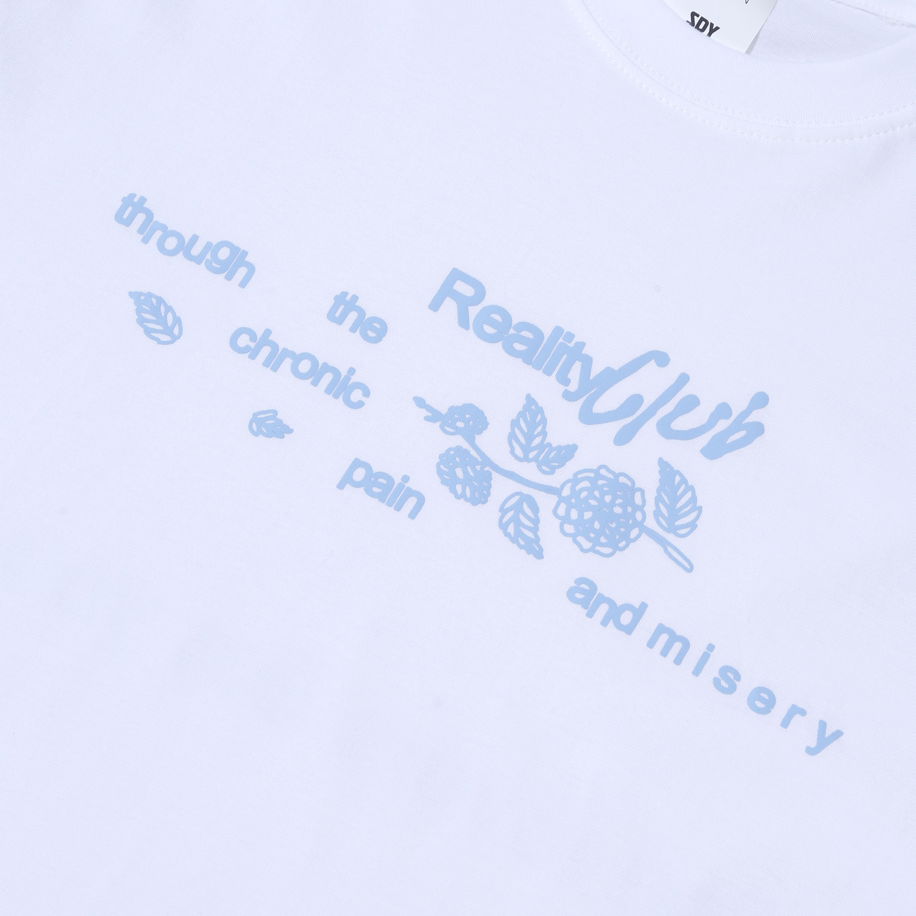 Reality Club - Chronic Pain - T-shirt - White