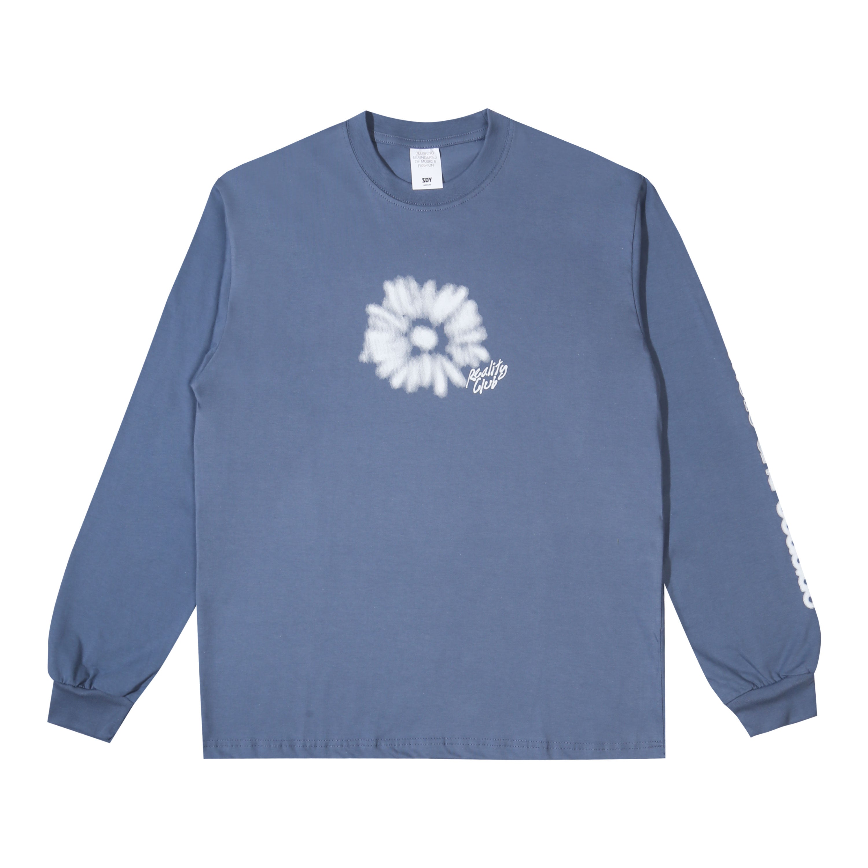 Reality Club - Melancholic Longsleeve - T-shirt - Blue