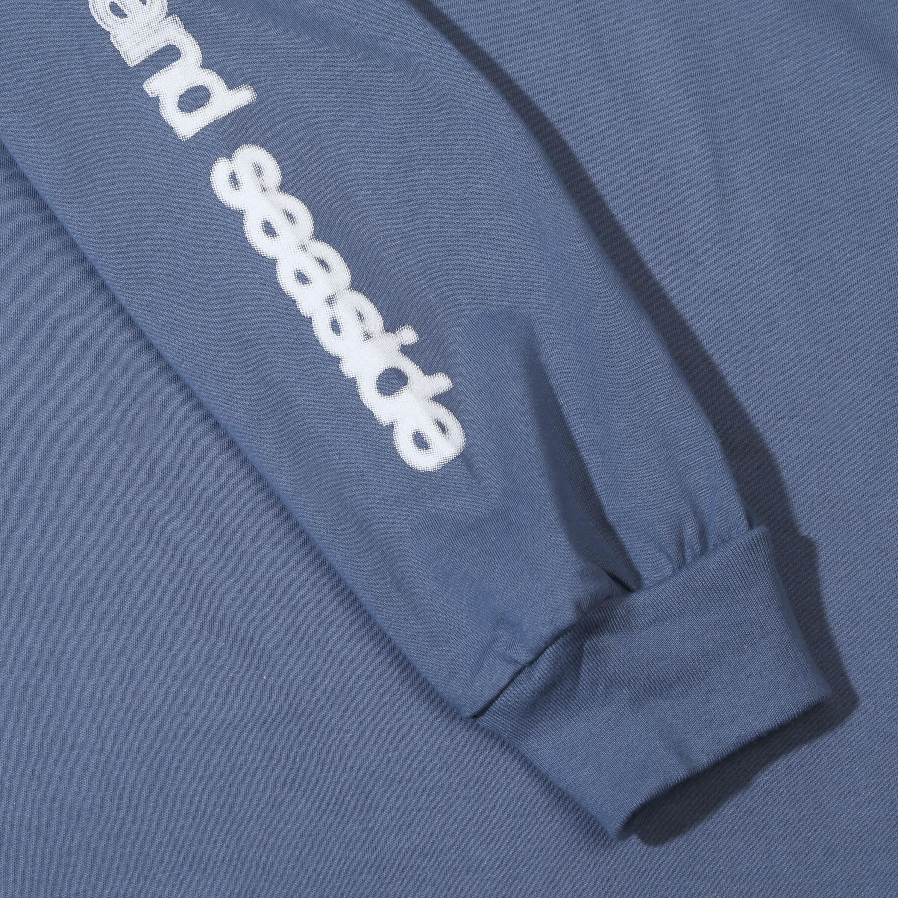 Reality Club - Melancholic Longsleeve - T-shirt - Blue