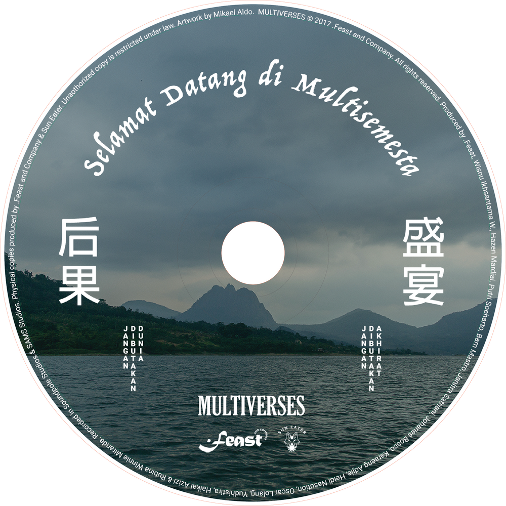 .Feast - Multiverses - CD — disc
