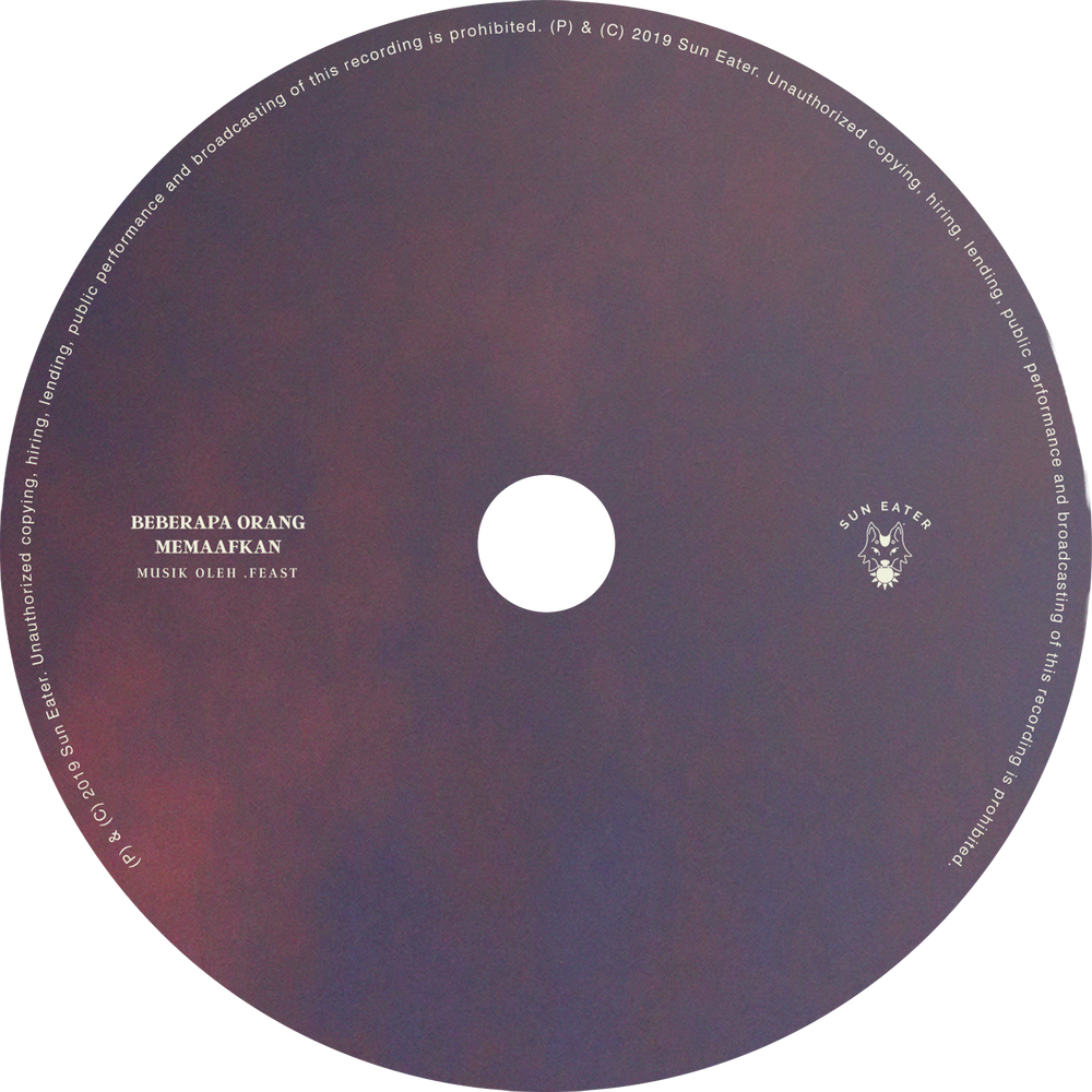 .Feast - CD Beberapa Orang Memaafkan (BOM) — disc