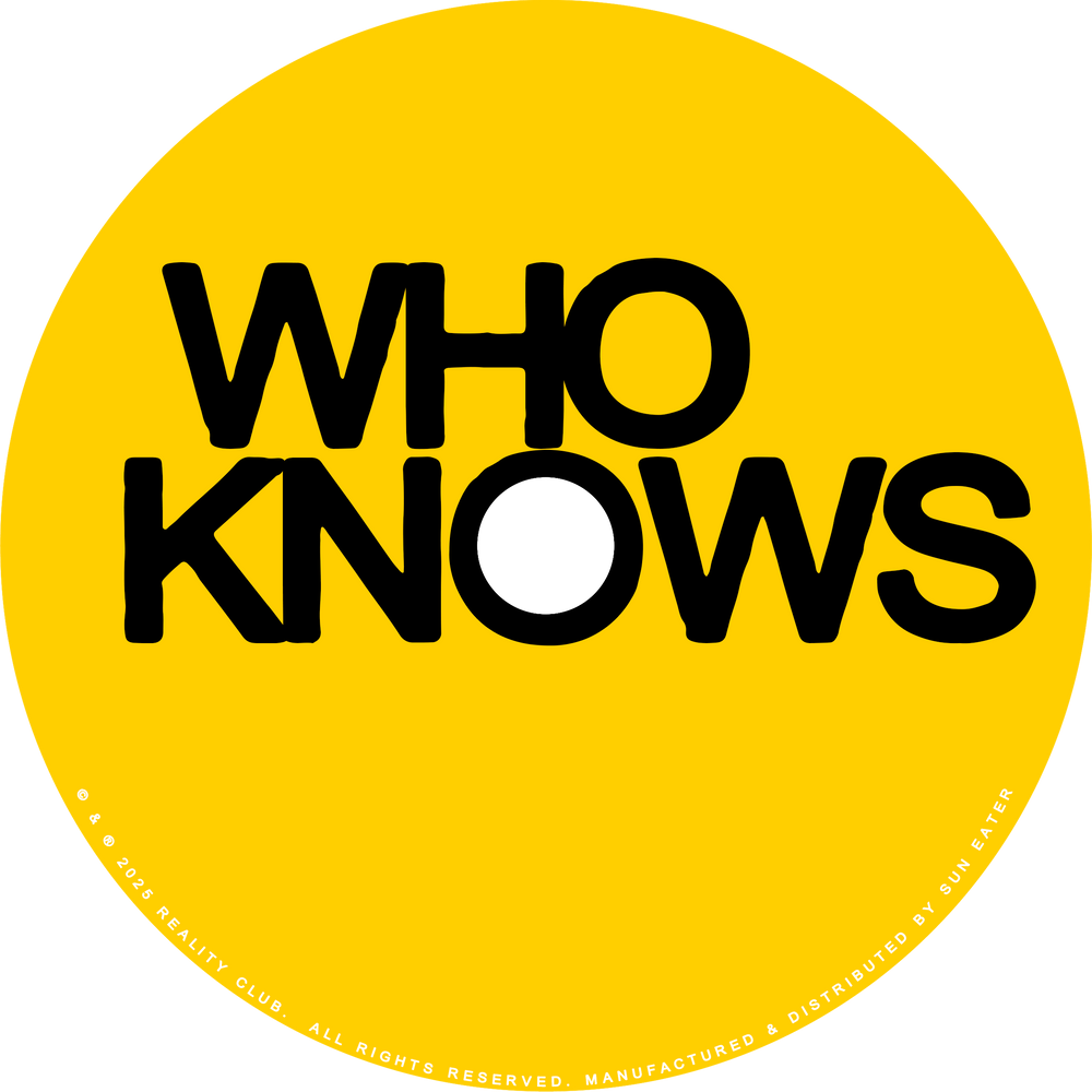 Reality Club - Who Knows Where Life Will Take You - CD — disc