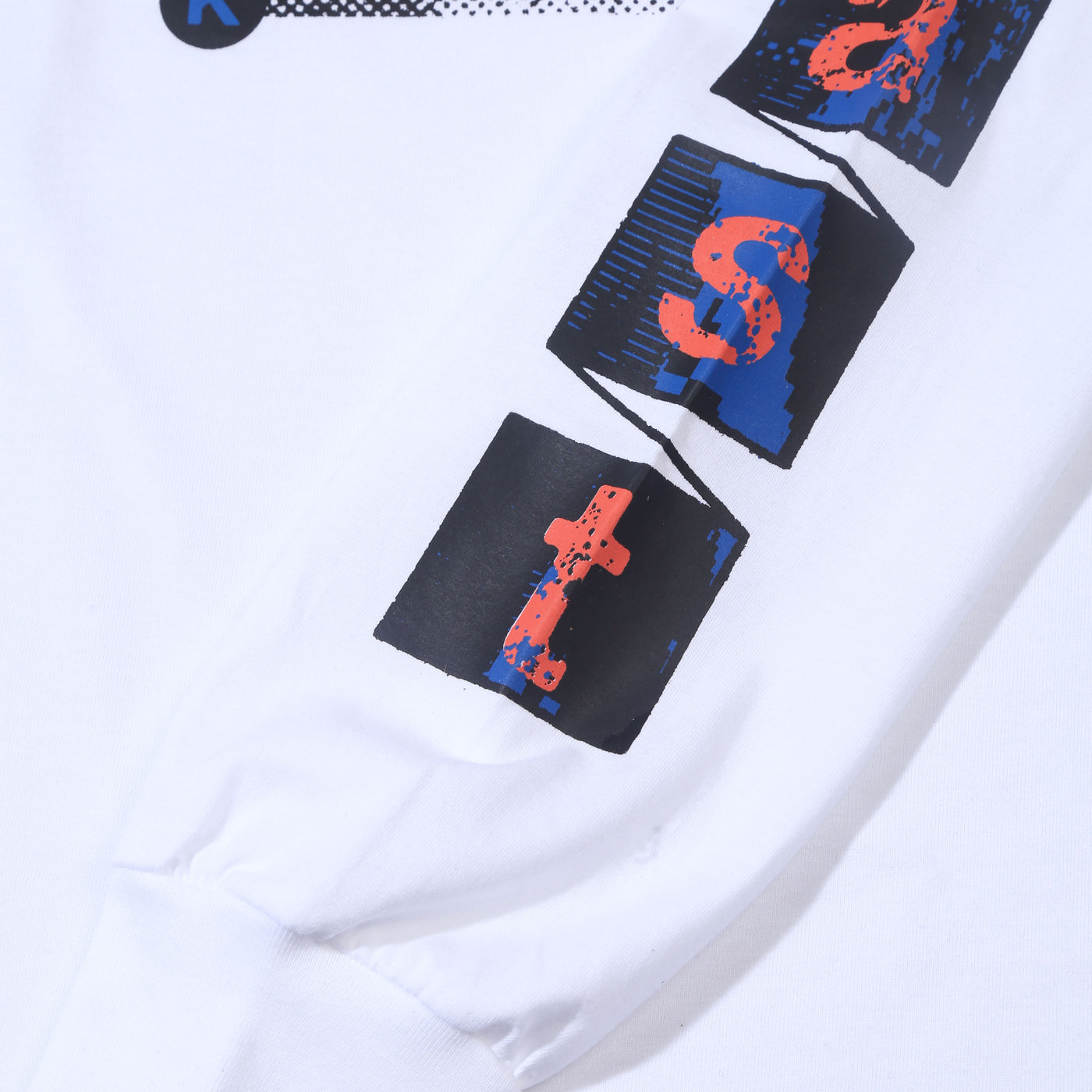 .Feast - Tracklist Longsleeve - T-shirt - White — size chart