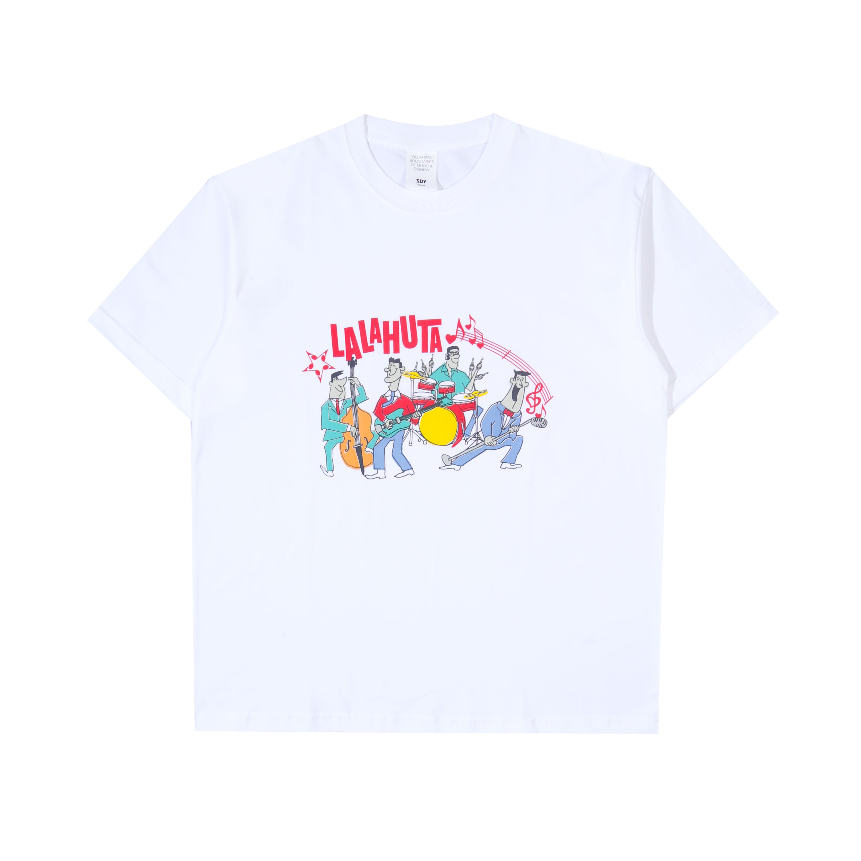 Lalahuta - Jamming - T-shirt - White