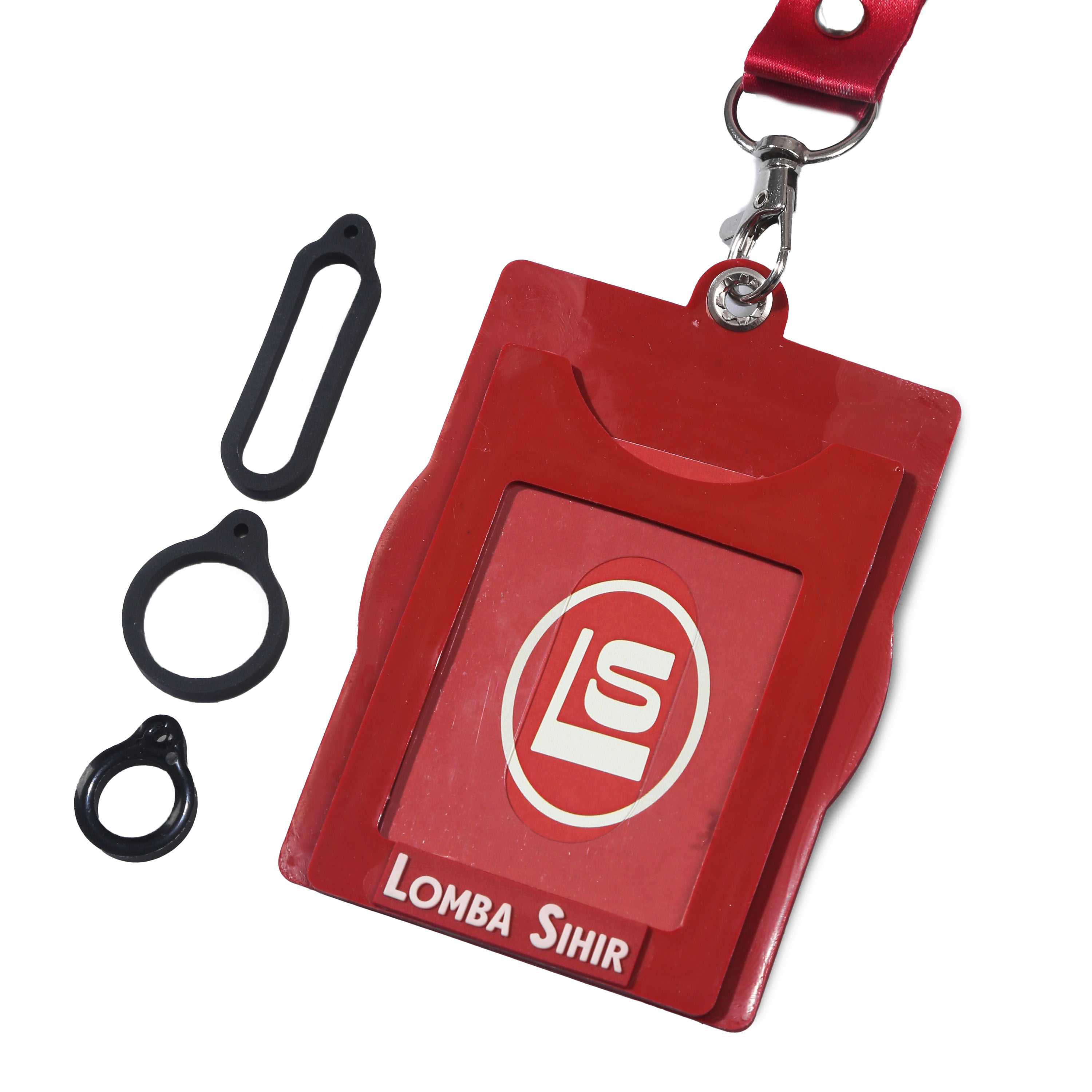 Lomba Sihir - Whisky - Lanyard - Maroon