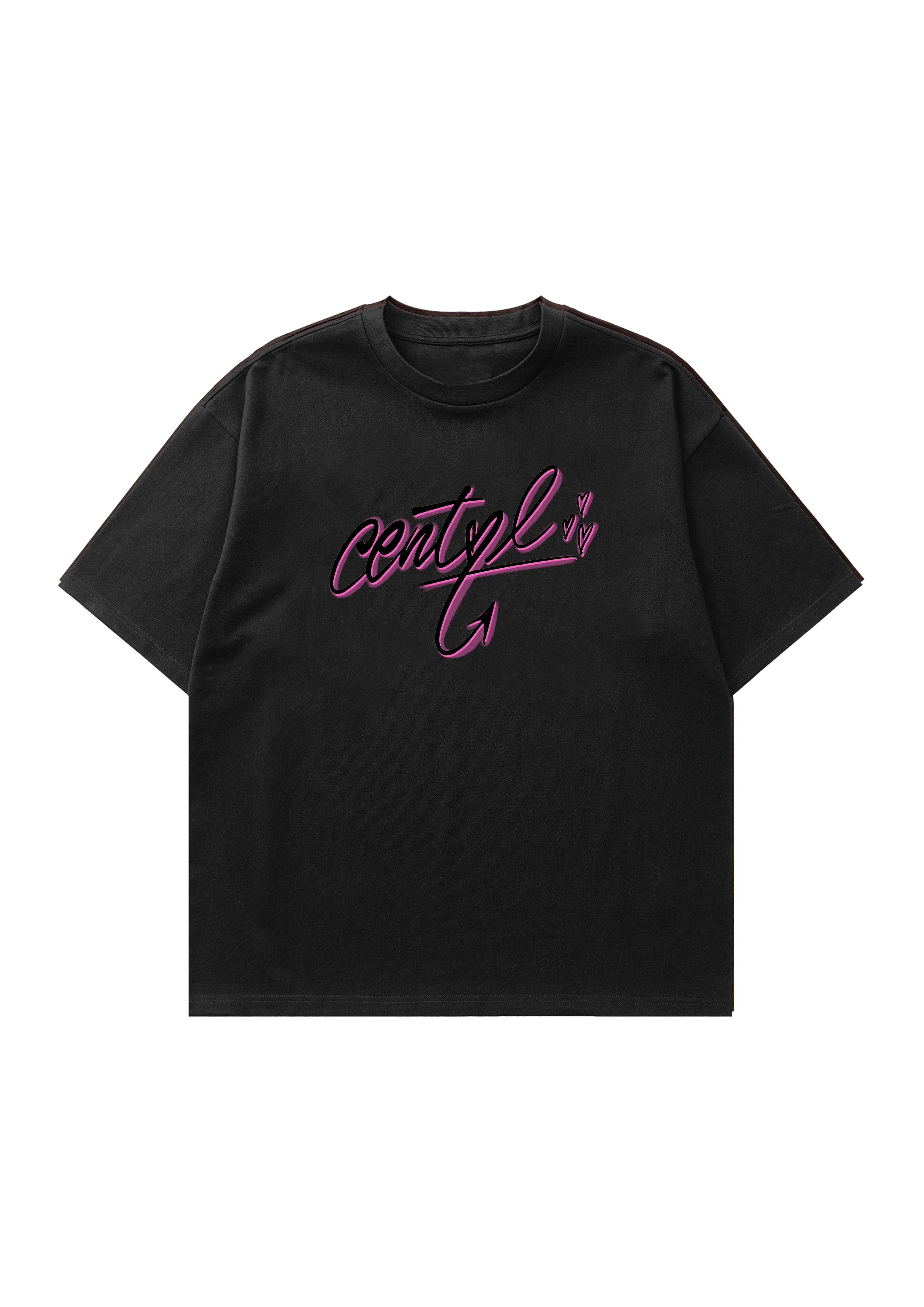 Naykilla - Centyl - Boxy T-shirt - Black
