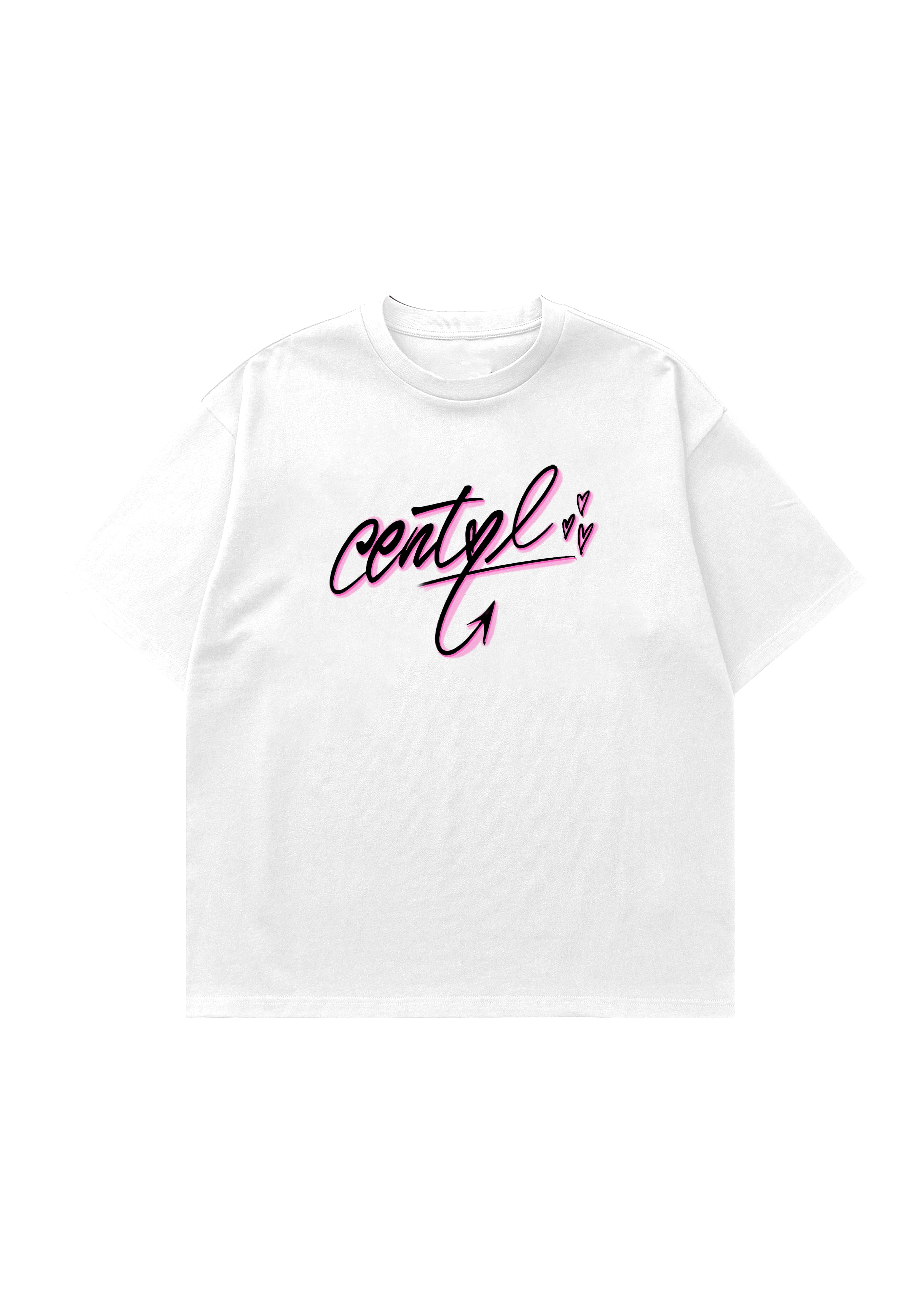Naykilla - Centyl - Boxy T-shirt - White