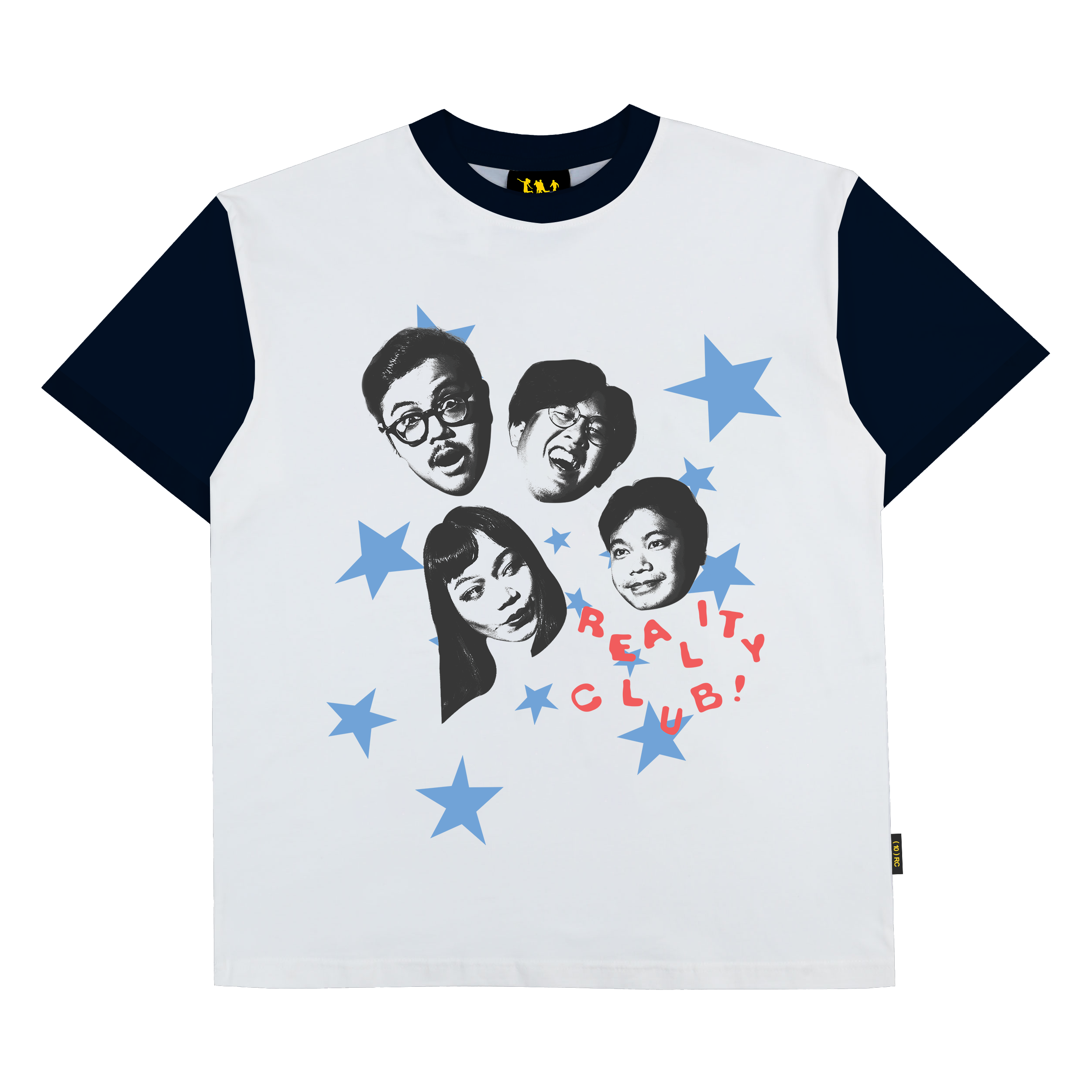 Reality Club - Smile! - Raglan T-shirt - White
