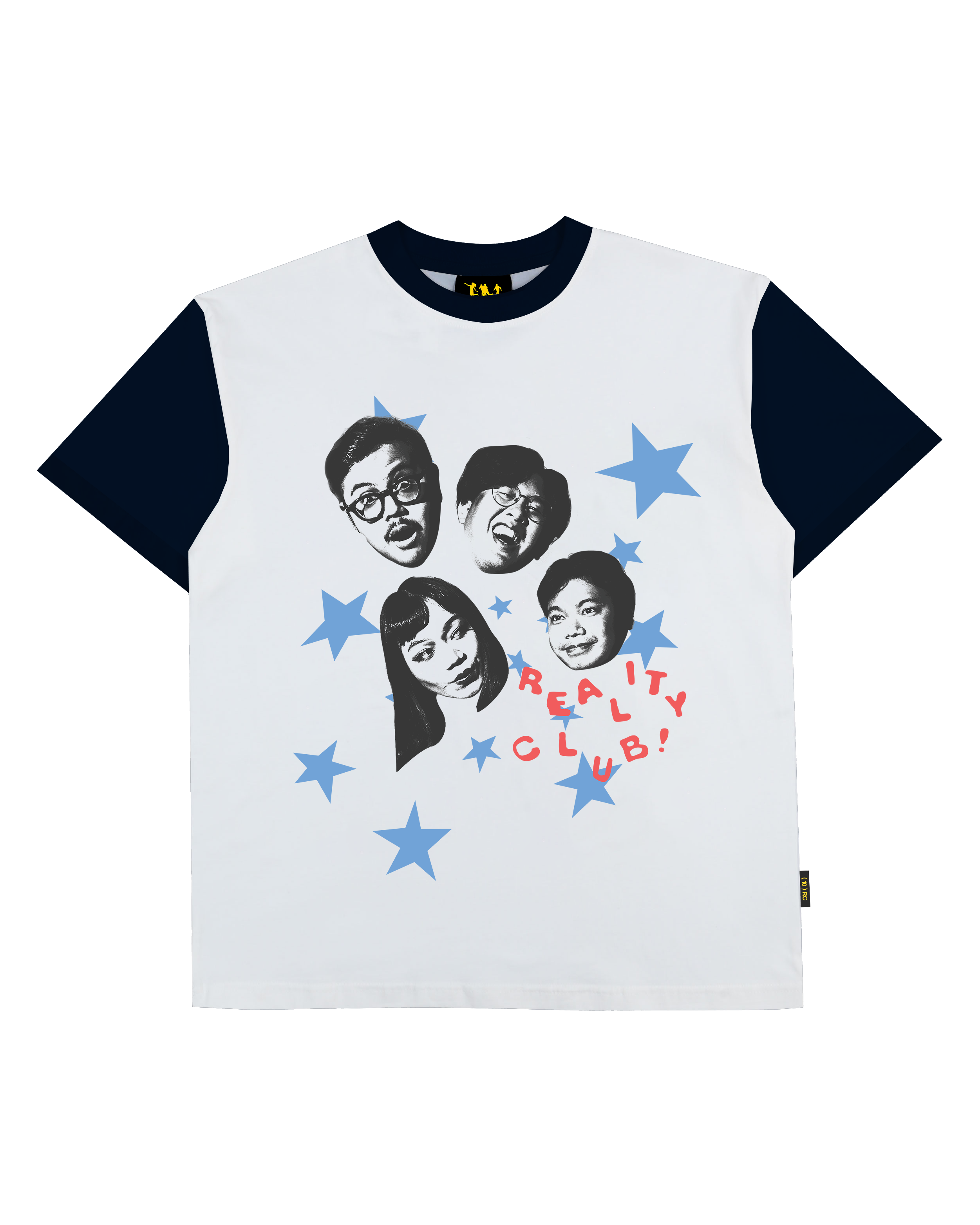Reality Club - Smile! - Raglan T-shirt - White
