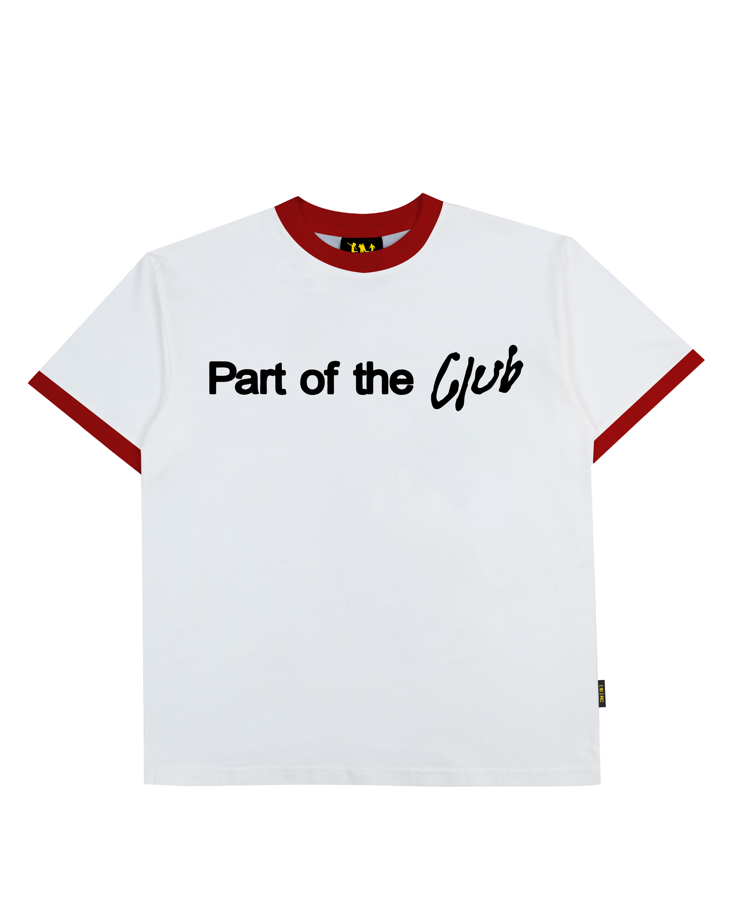 Reality Club - The Club - Ringer T-shirt - White
