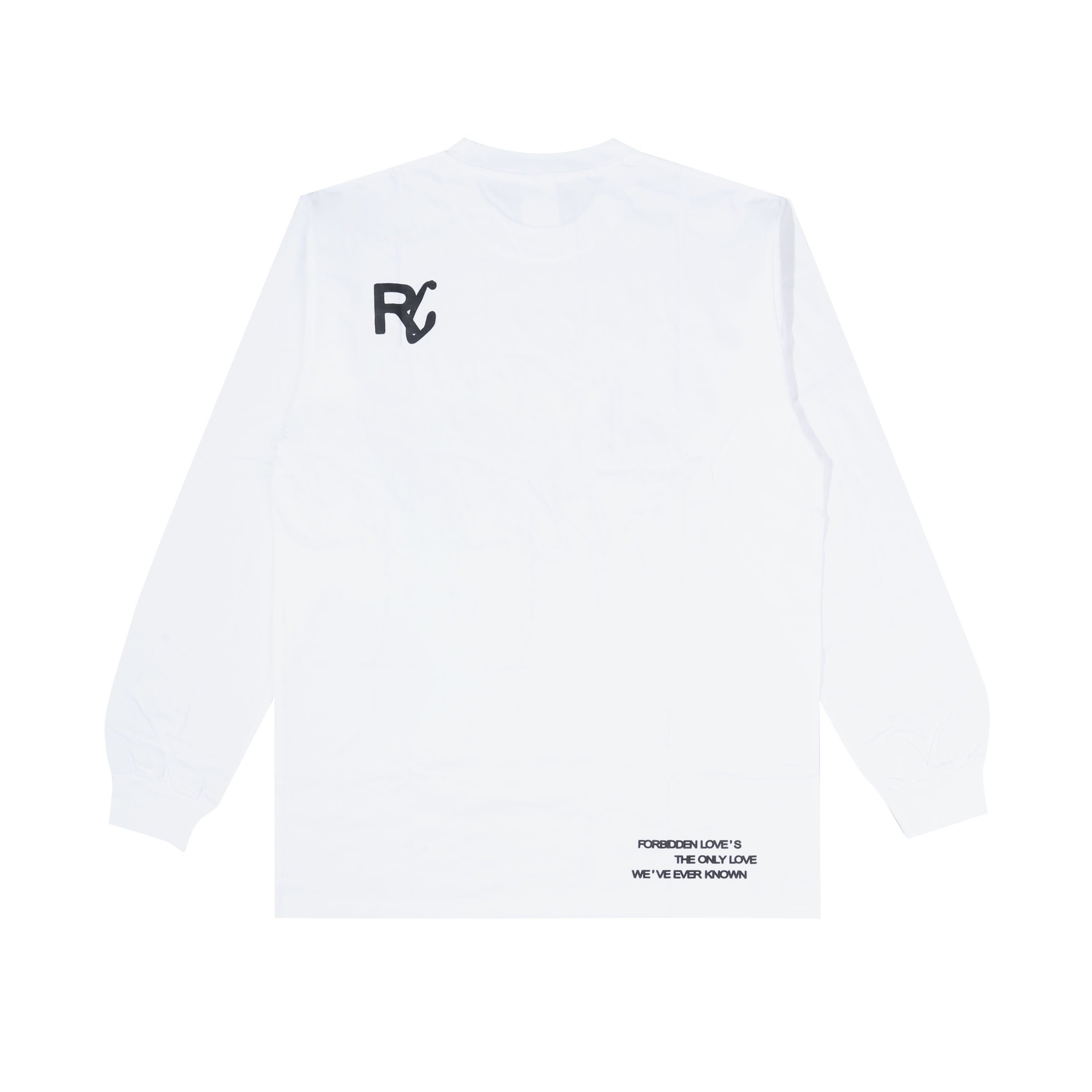 Reality Club - Forbidden Love Longsleeve - T-shirt - White – Sing