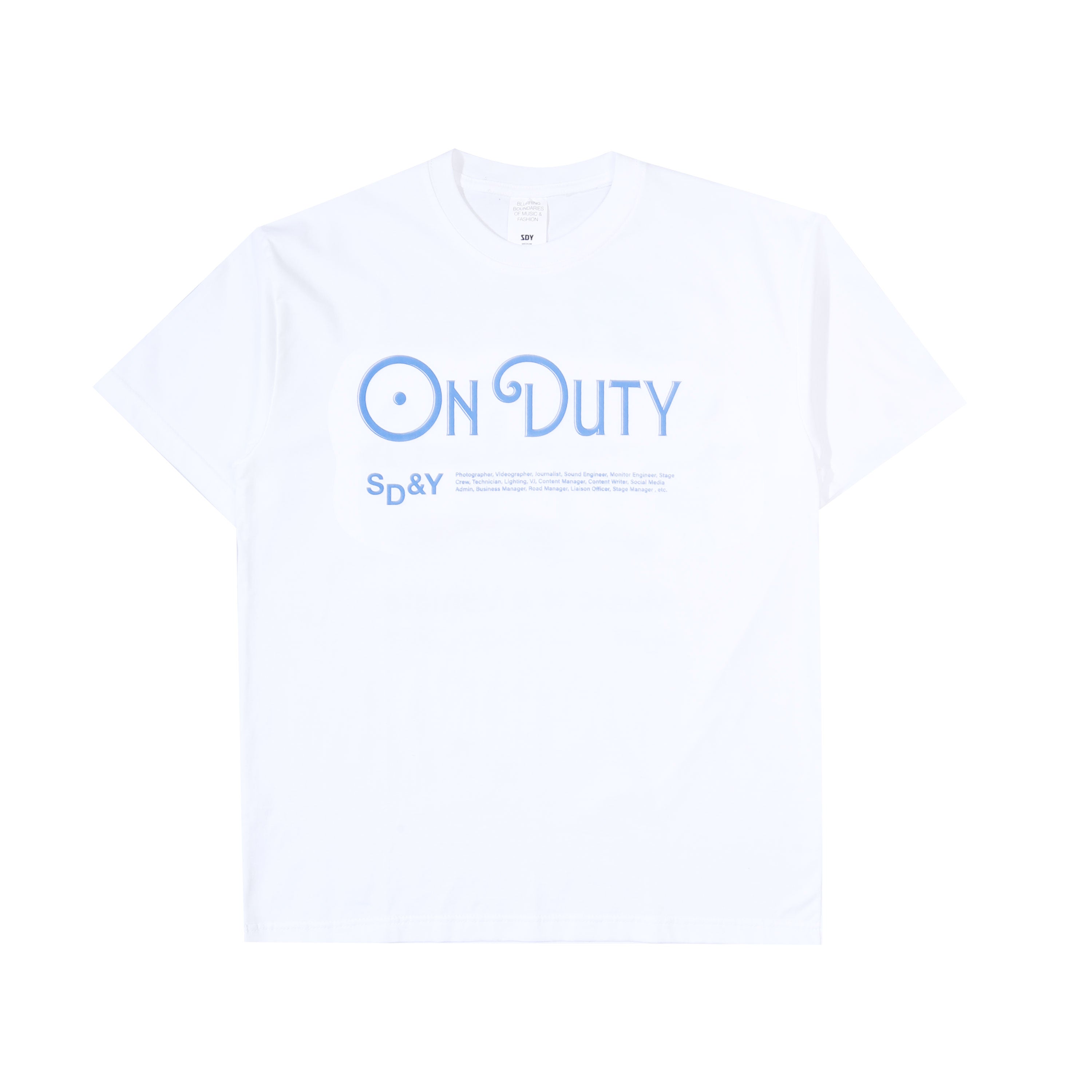 SDY - On Duty - T-shirt - White