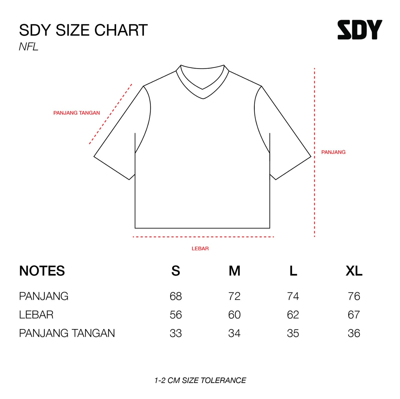 Assia Keva - 2004 - Jersey - White — size chart