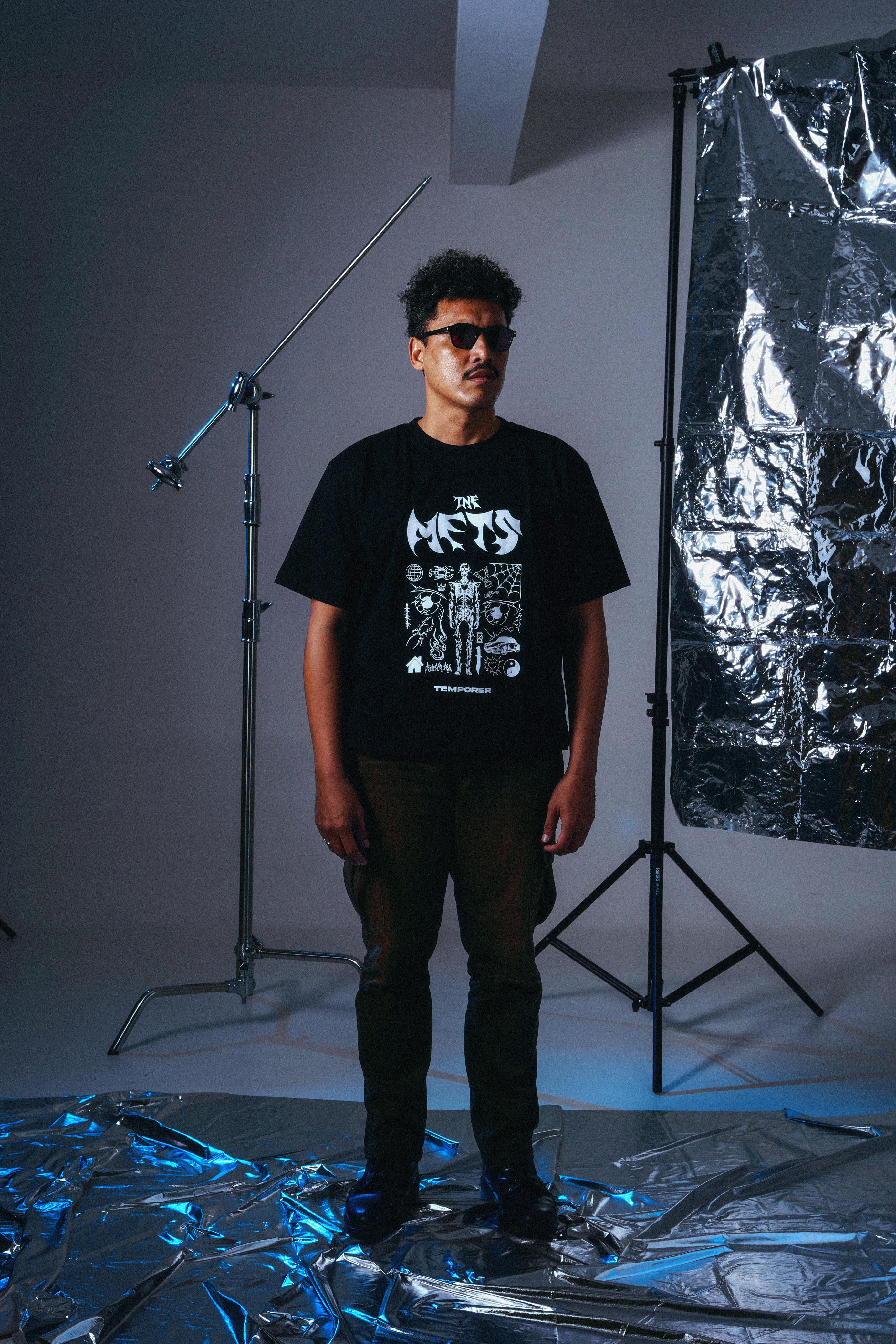 The Mets - Temporer - T-shirt - Black